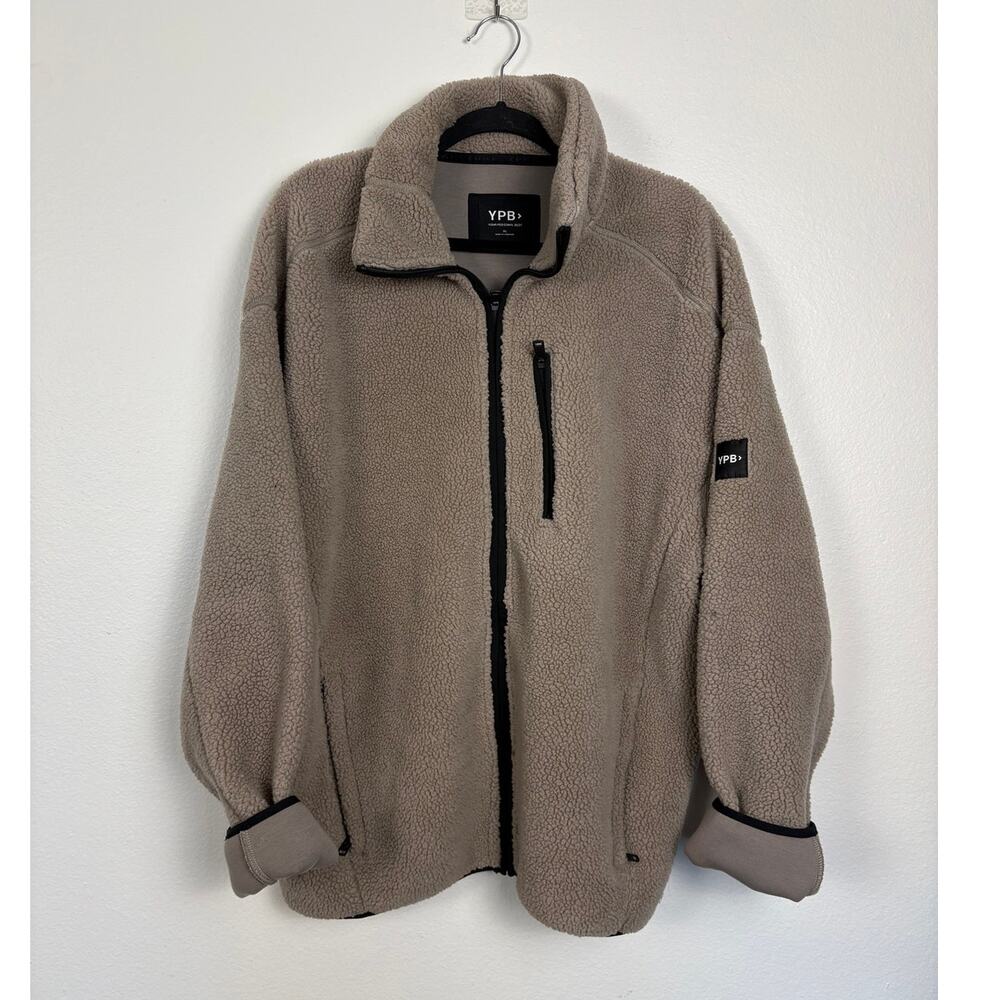 Abercrombie YPB Full Zip Collared Fleece Jacket XL